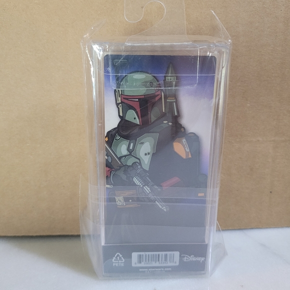 Boba Fett 2021 Figpin #734 Star Wars Mandalorian Sealed - Picture 2 of 2